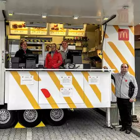 Sopron McDonald's Food truck