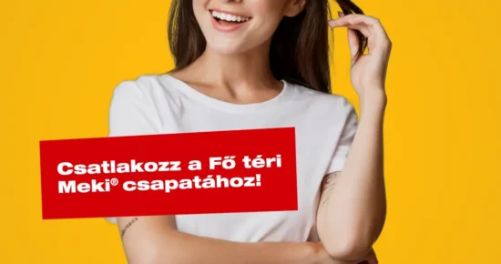 Szombathely Fő tér Meki® munkalehetőség